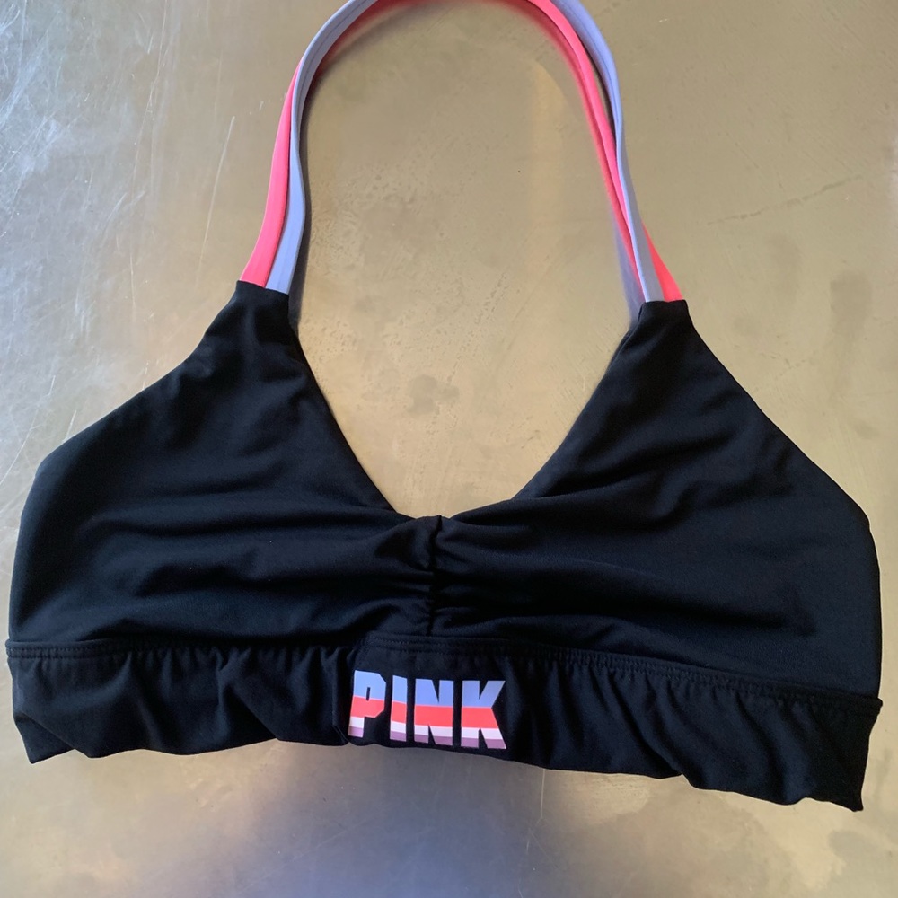 Victoria’s Secret PINK halter sports bra